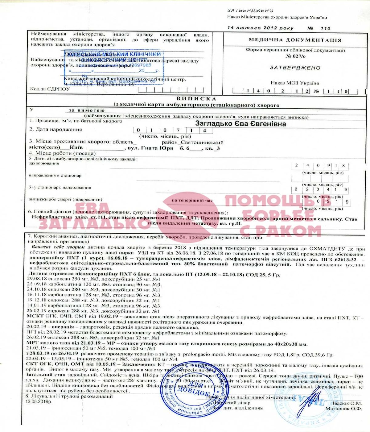 diahnoz khvoroyi yevy zahladko 1