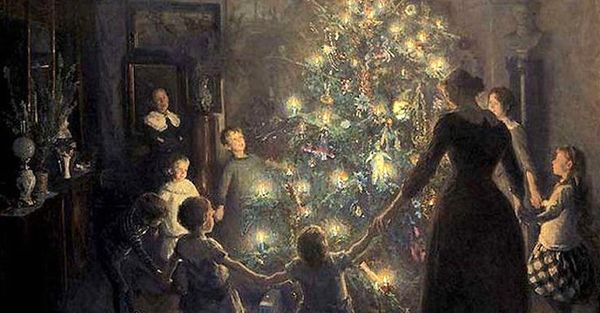 old-fashioned-christmas-tree