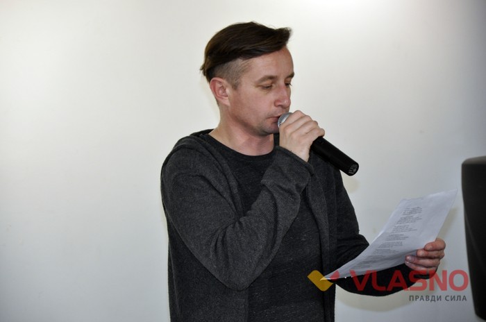 Жадан читав вінничанам вірші про любов та війну