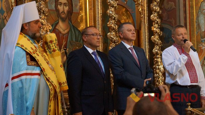молебень до Дня Незалежності України у Вінниці фото
