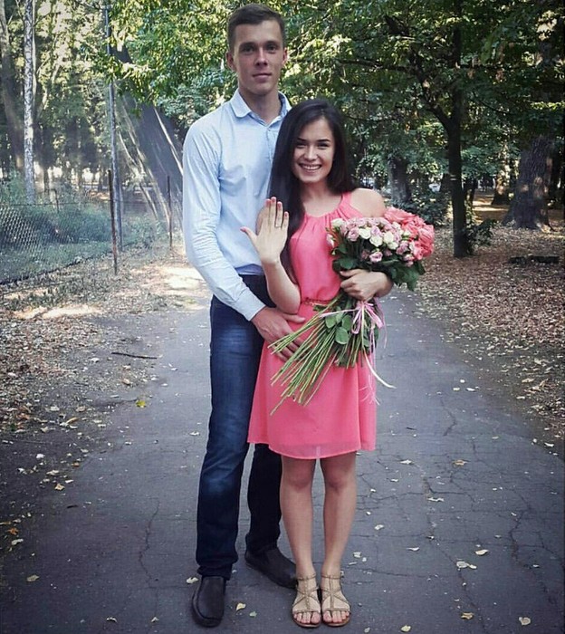 Іван Яковенко та його наречена Аліна фото
