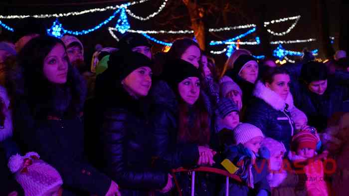 відкриття новорічної ялинки у Вінниці фото