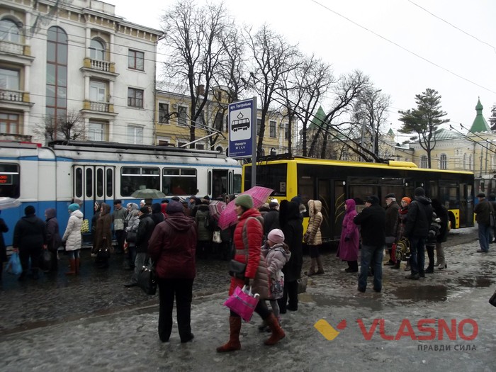 затор у Вінниці фото
