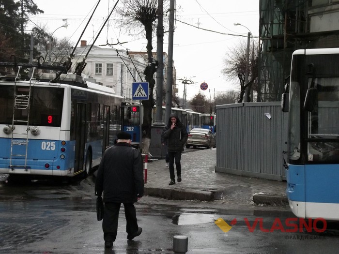 затор у Вінниці фото