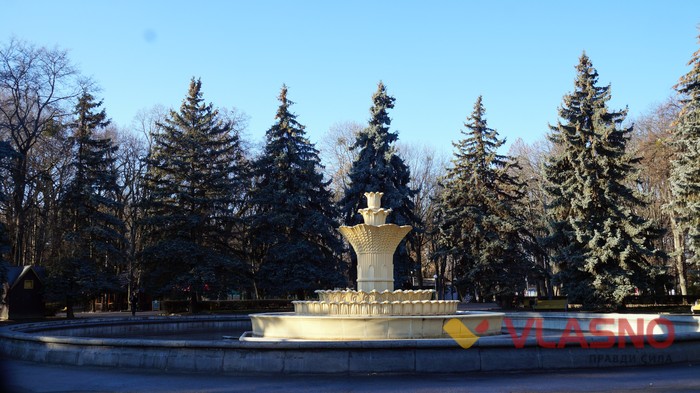 фонтан у парку імені Горького у Вінниці фото