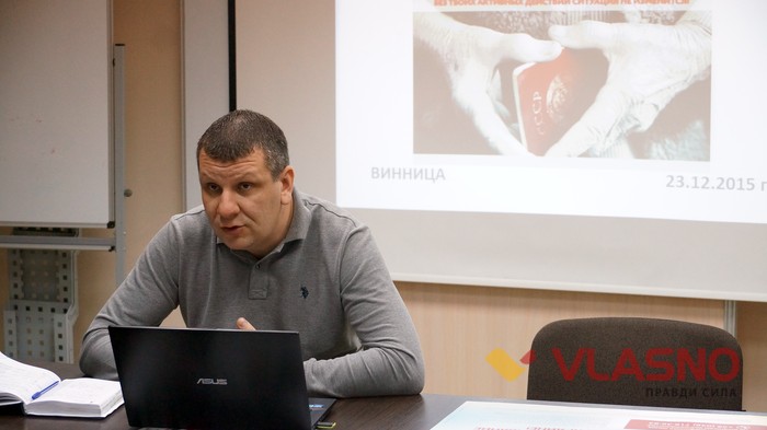 заступник голови Одеської обласної організації Комітету виборців України Ігор Бринош фото