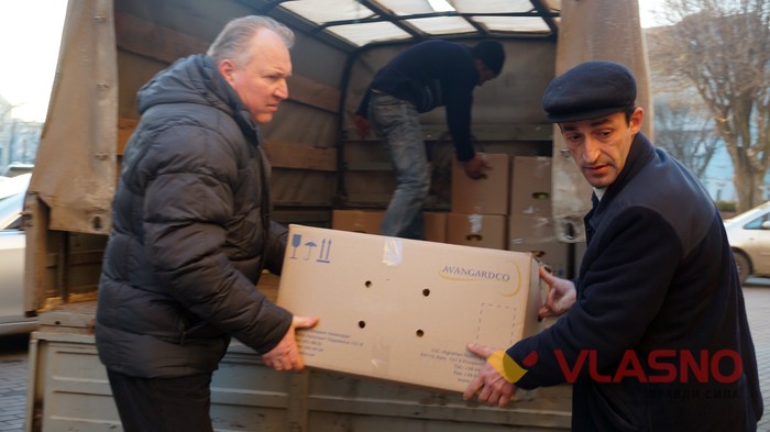 у Вінниці відправили гуманітарний вантаж у зону АТО