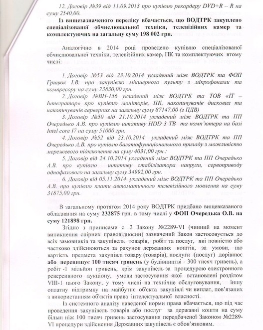 заява про порушення фото