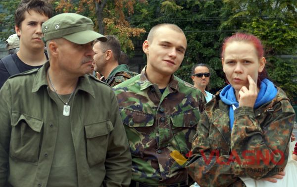 пікет на підтримку Правого сектору у Вінниці фото