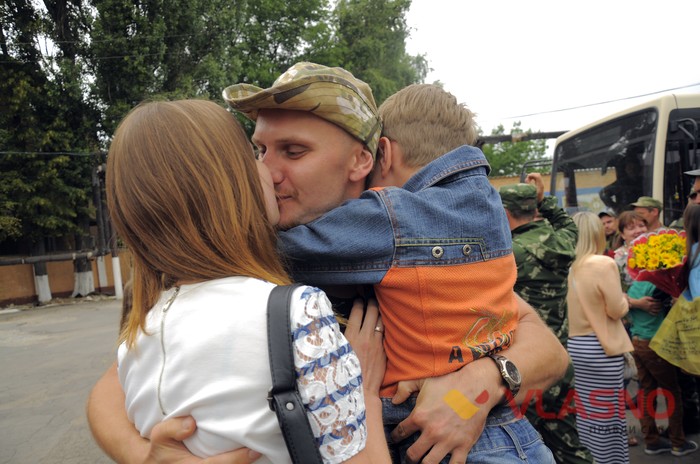 повернення військової частини 3008 у Вінницю фото