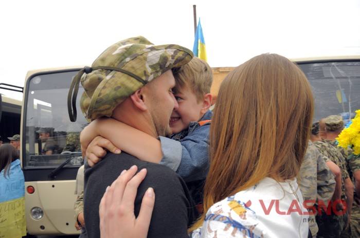 повернення військової частини 3008 у Вінницю фото
