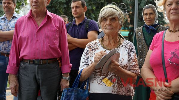пікет під міскрадою у Вінниці фото