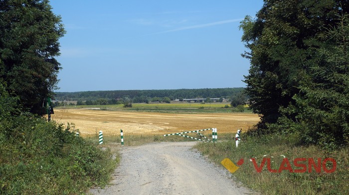 дорожні знаки біля села Гущинці фото