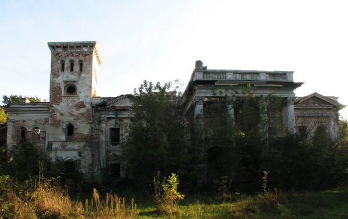 маєток Фелікса Собанського в Ободівці фото