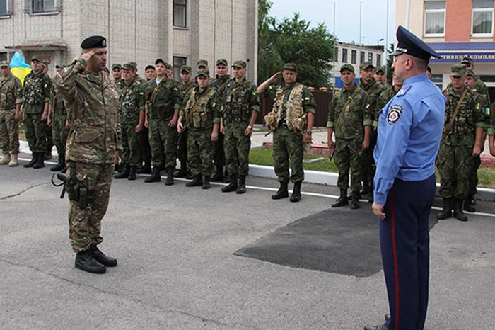 Чотирнадцятий зведений загін вінницьких міліціонерів відправився у зону АТО фото