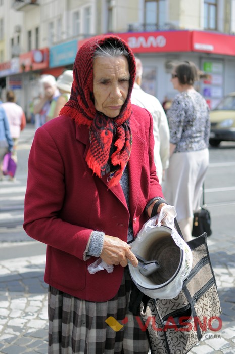 мітинг «пустих кастрюль» у Вінниці фото