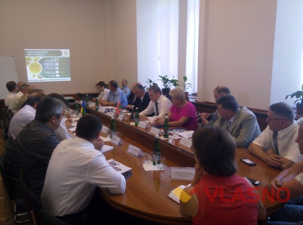 делегація білорусів з Гомельської області у Вінниці фото