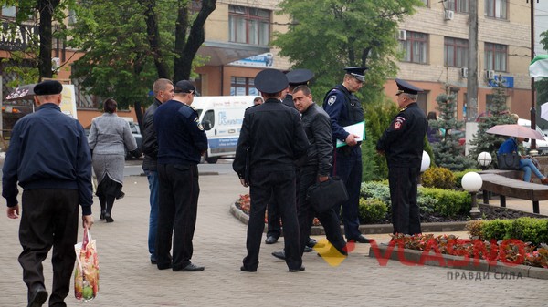 Поліція хотіла прибрати намет на Вінницькому Майдані
