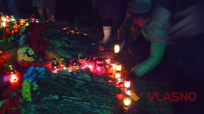 марш в память загиблих під час Голодомору у Вінниці фото