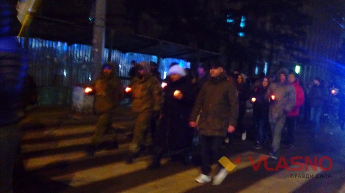 марш в память загиблих під час Голодомору у Вінниці фото