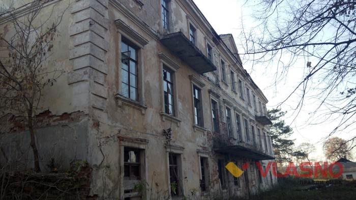 палац Холоневських у селі Гущинці фото