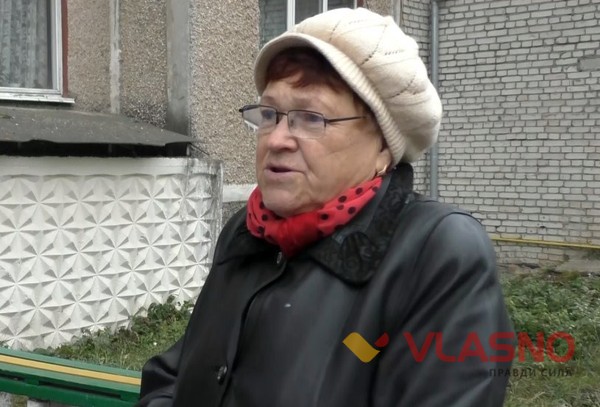 мешканка будинку на провулку Карла Маркса 34 Надія Олексіївна фото