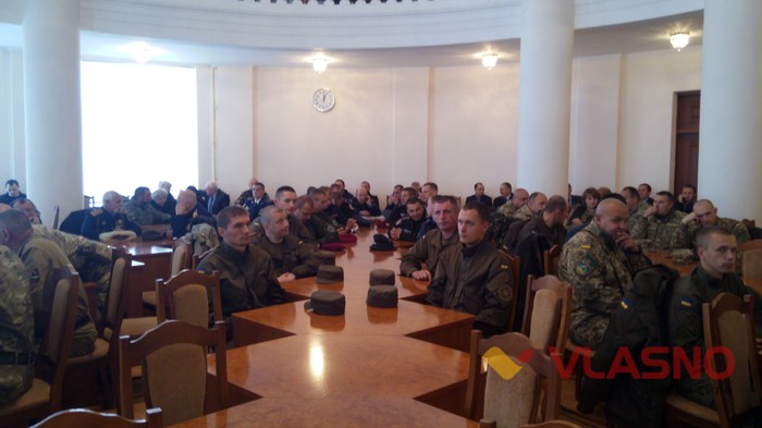 нагородження до Дня Захисника України у Вінниці фото