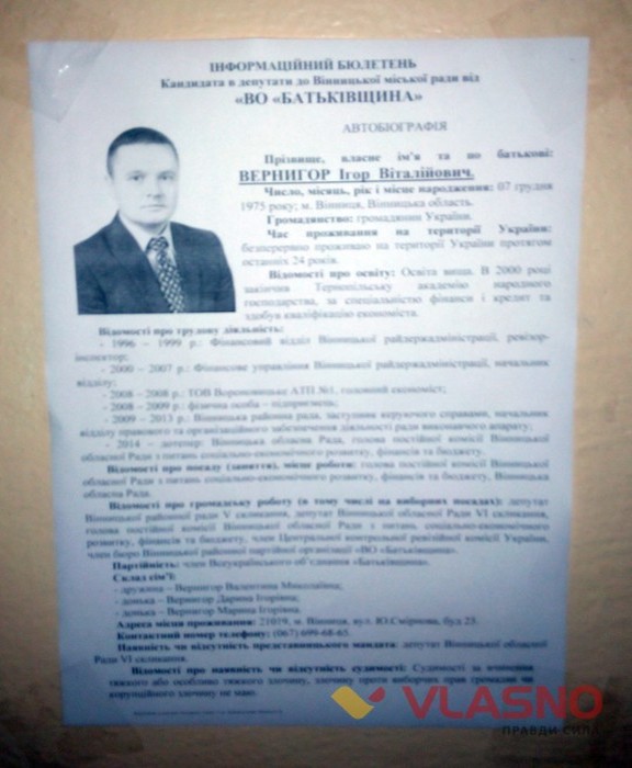 політична агітація у день виборів у Вінниці фото 