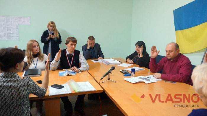 ТВК оголошення переможців першого туру виборів мера фото