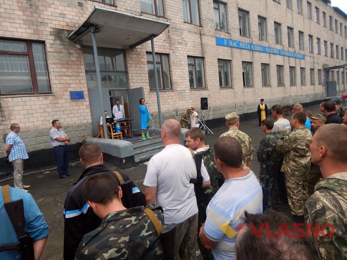 збори загону територіальної оборони у Вінниці фото