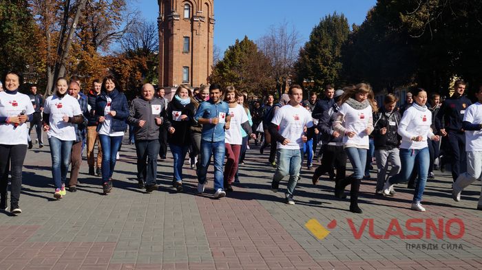 Забіг цінуй життя у Вінниці фото 