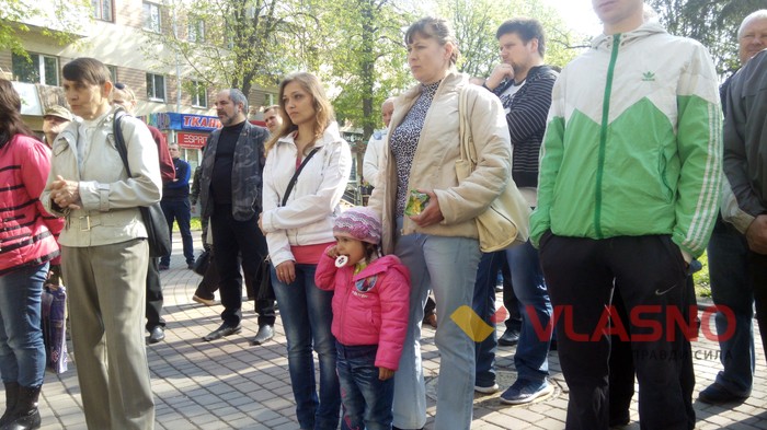Володимир Огородник - акція під вінницьким судом фото