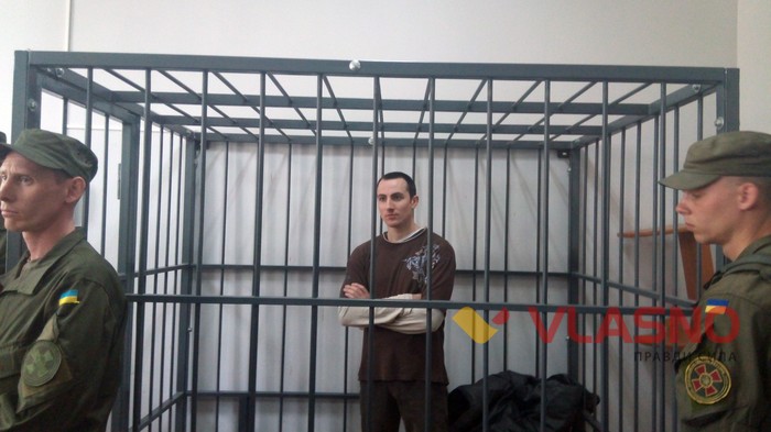 Володимир Огородник - акція під вінницьким судом фото