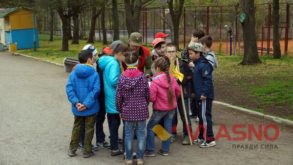 пластуни в парку Дружби народів-2-фото