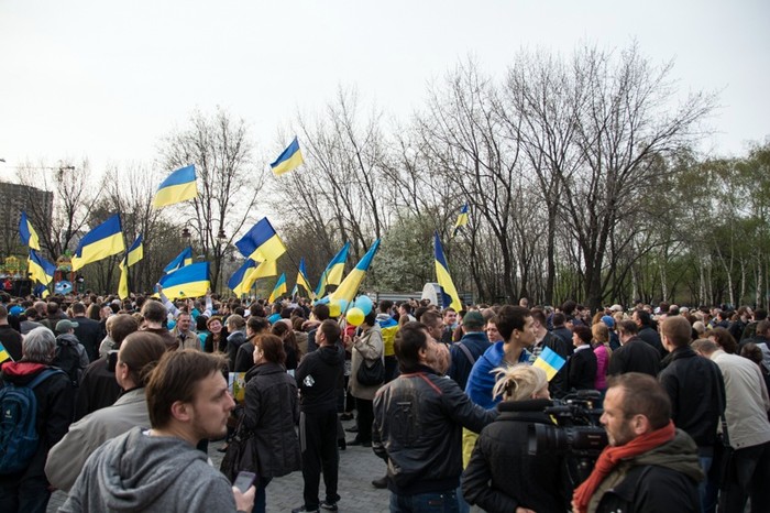 мітинг З молитвою за Україну фото