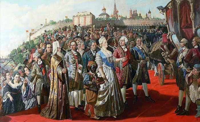 картина Катерина в Криму фото