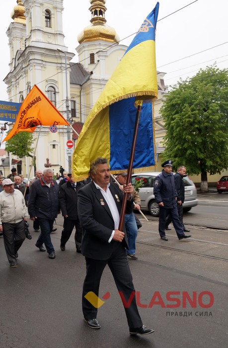 вшанування чорнобильців у Вінниці фото