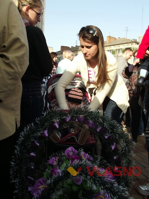 протест проти будівництва кладовища у Вінниці фото