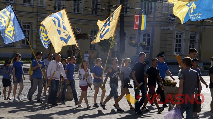 патріотична хода азов вінниця фото