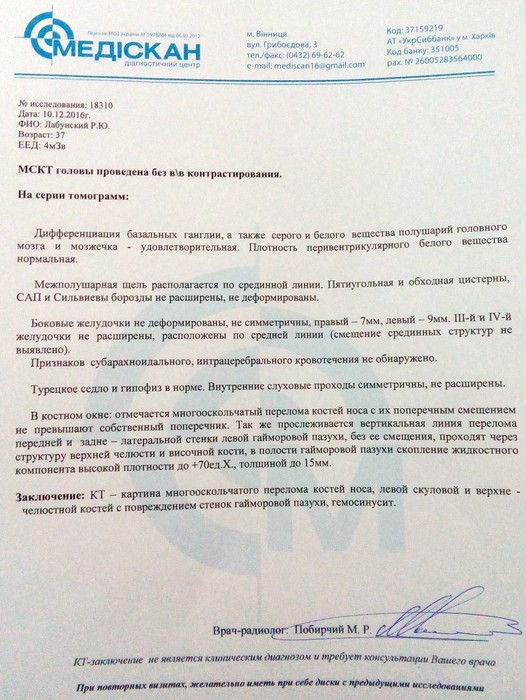 побиття Романа Лабунського фото