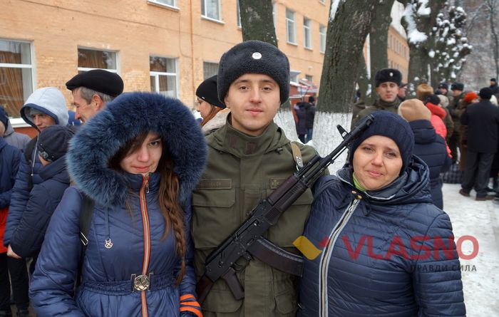 прийняття присяги нацгвардійцями у Вінниці фото