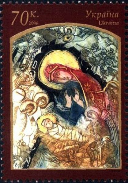 новорічні марки фото
