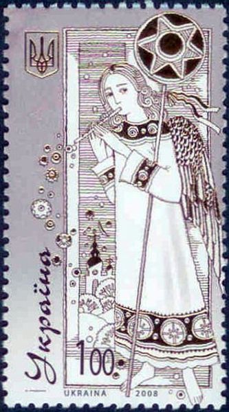 новорічні марки фото
