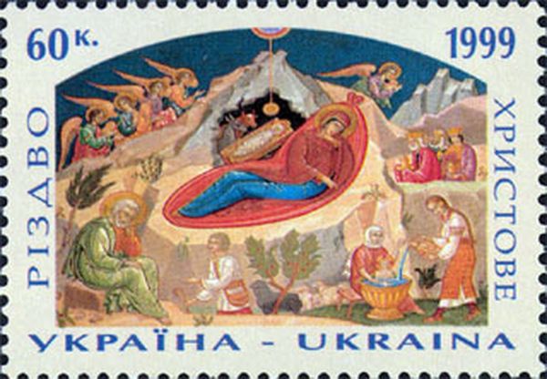 новорічні марки фото