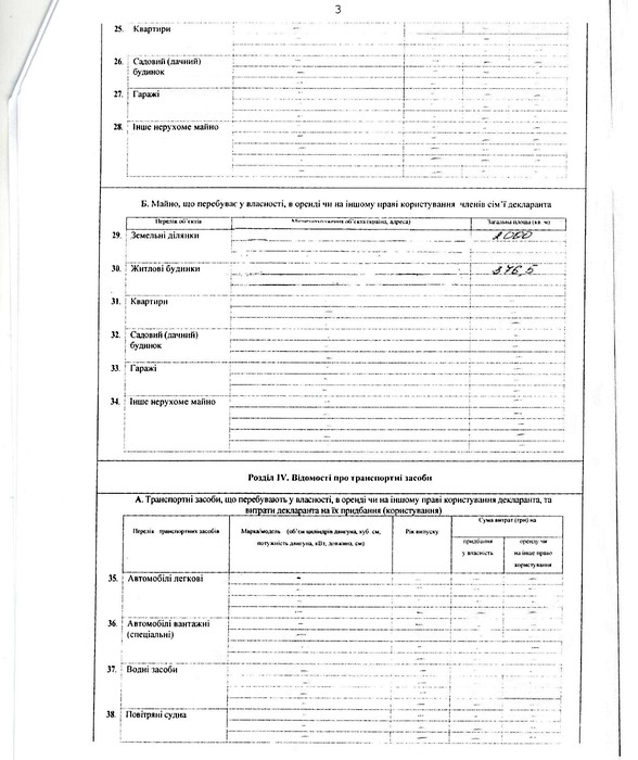 декларації вінницьких депутатів фото