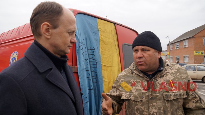 вантаж у зону АТО з Вінниці фото