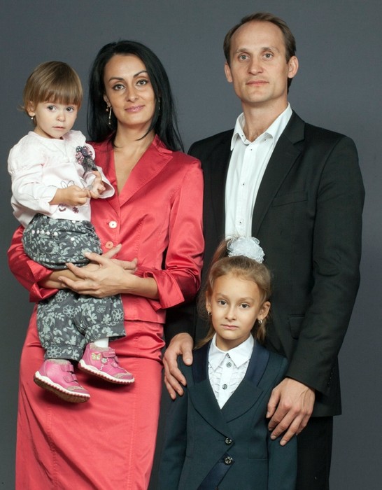 Януарій Шостак з родиною фото