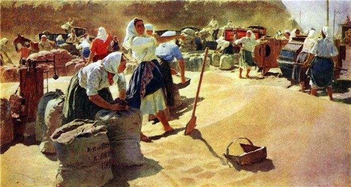 картина Хліб Яблонської фото