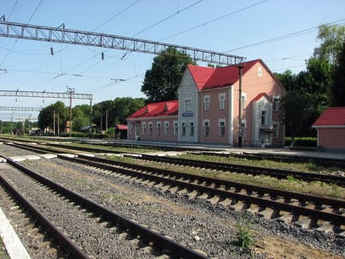 залізниця у селі Пеньківка фото