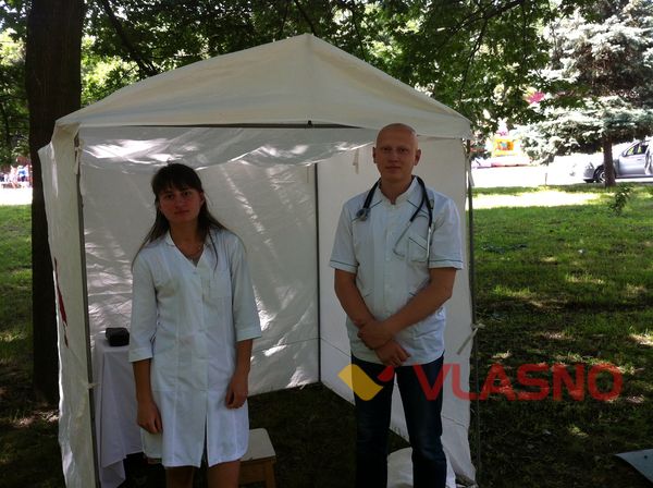 У Вінниці невідомі «обчистили» «велосипедистів у підгузках»